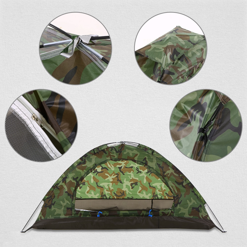 Cheap Goat Tents 1.2kg Tomshoo 2 Person Tent Ultralight Single Layer Water Resistance Camping Tent Pu1000mm With Carry Bag For Hiking Traveling