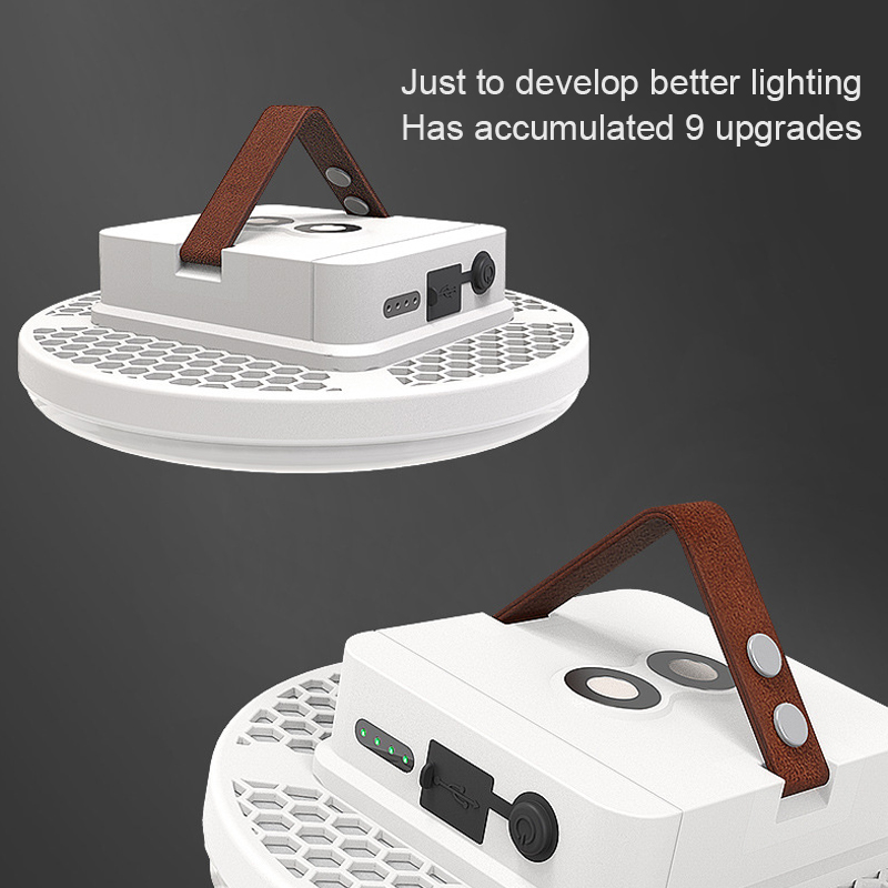 Cheap Goat Tents 15600mah Camping Lantern Portable Emergency Light Dimmable Magnetic Tent Bulb 2000lm Powerful Outdoor Waterproof Work Flashlight