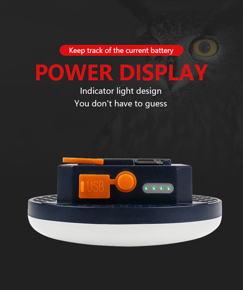 Cheap Goat Tents 15600mah Camping Lantern Portable Emergency Light Dimmable Magnetic Tent Bulb 2000lm Powerful Outdoor Waterproof Work Flashlight
