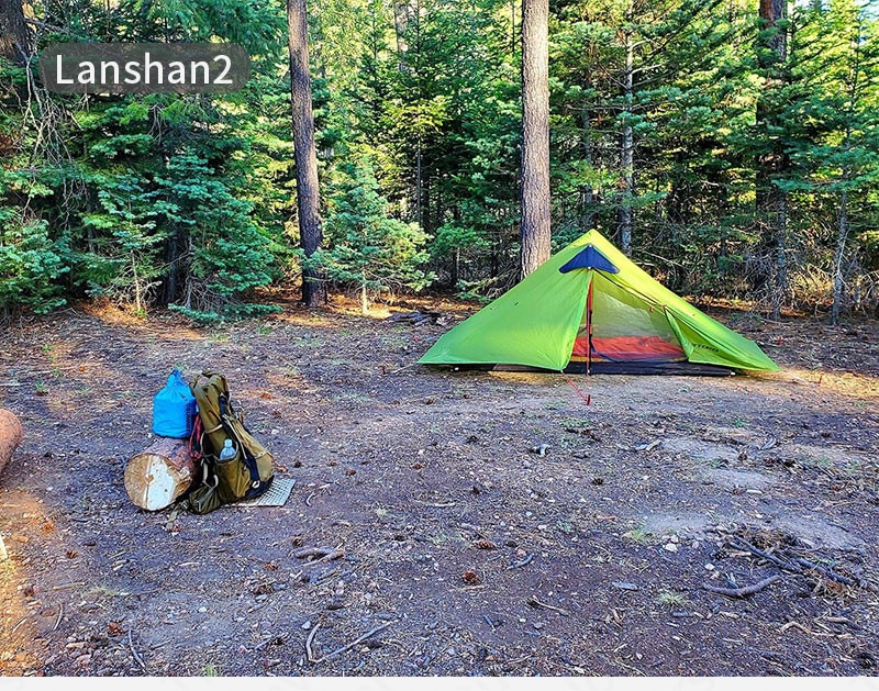 Cheap Goat Tents 3f Ul Gear Lanshan1 2 Ultralight Camping Tent Outdoor 15d Nylon Silicone 1