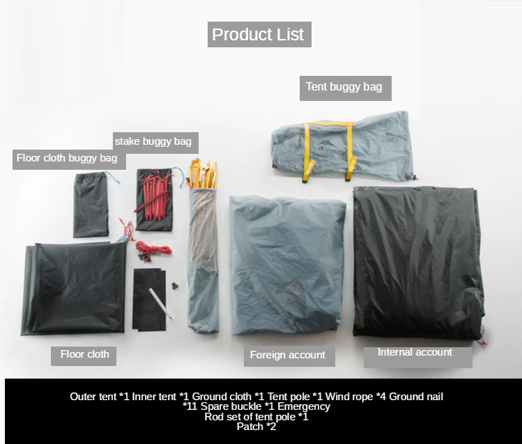 Cheap Goat Tents 3f Ul Gear Zhengtu 2 Ultralight 15d Coated Silicon 3 Season Camping Tent Or 4 Season Outdoor Anti