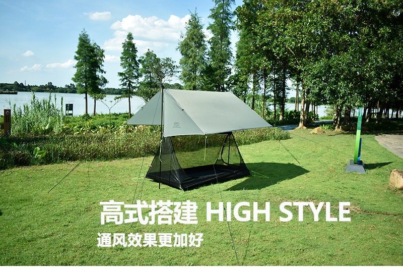 Cheap Goat Tents Aricxi Multifunctional Pro Tent Oudoor 2 Person Ultralight Camping Tent 3 Season Professional 20d Silnylon Rodless Tent