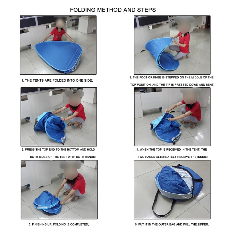 Cheap Goat Tents Beach Tent 165*150*110cm Pop Up Automatic Open Tent Family Ultralight Folding Tents Tourist Fish Camping Anti
