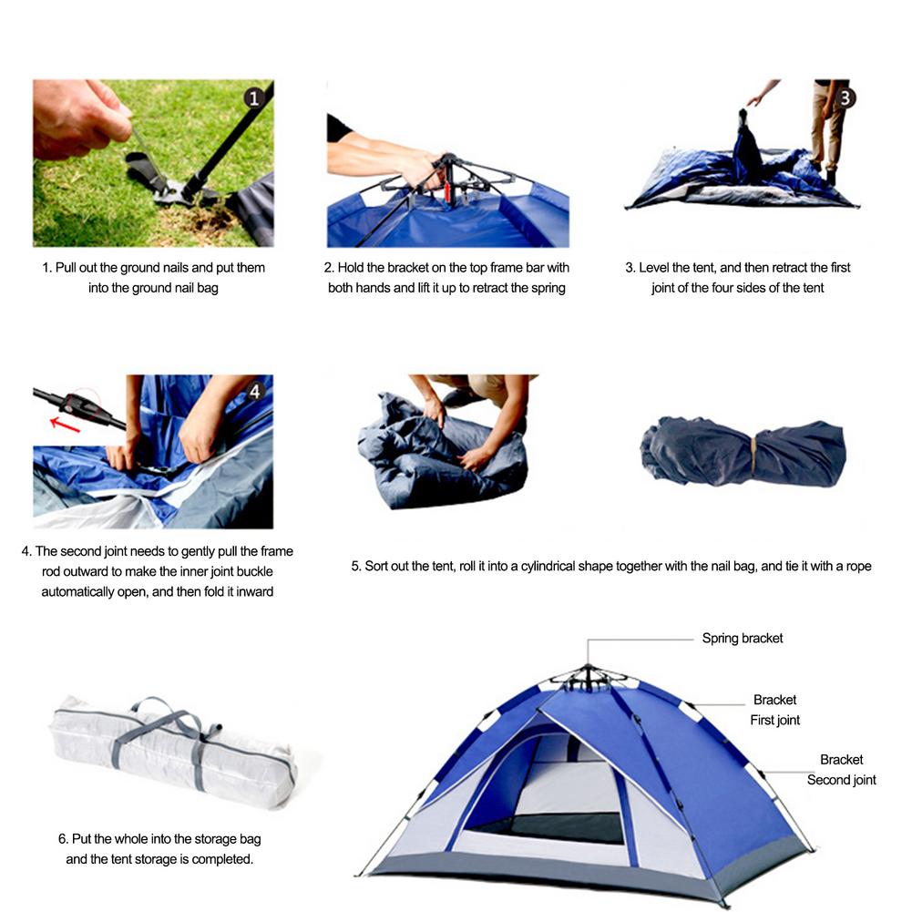 Cheap Goat Tents Camping Tent 2 Person Family Dome Tent Easy Set Up For Camp Backpacking Hiking Tent Camping Tent Tents Outdoor Camping