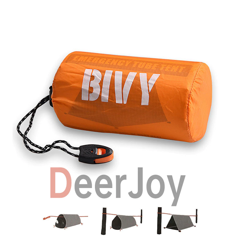 Cheap Goat Tents Emergency Tent Shelter Survival Tent 2 Person Resistant Ultra Lightweight Life Tent Water And Windproof Tube Tent Camping Hiking