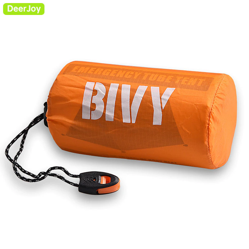 Cheap Goat Tents Emergency Tent Shelter Survival Tent 2 Person Resistant Ultra Lightweight Life Tent Water And Windproof Tube Tent Camping Hiking