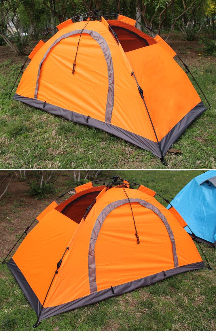 Cheap Goat Tents Folding Tent Ultralight Waterproof Tents Camping Equipment Automatic Travel Outdoor One