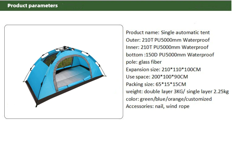 Cheap Goat Tents Folding Tent Ultralight Waterproof Tents Camping Equipment Automatic Travel Outdoor One