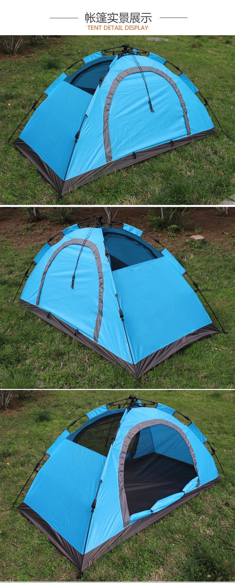 Cheap Goat Tents Folding Tent Ultralight Waterproof Tents Camping Equipment Automatic Travel Outdoor One
