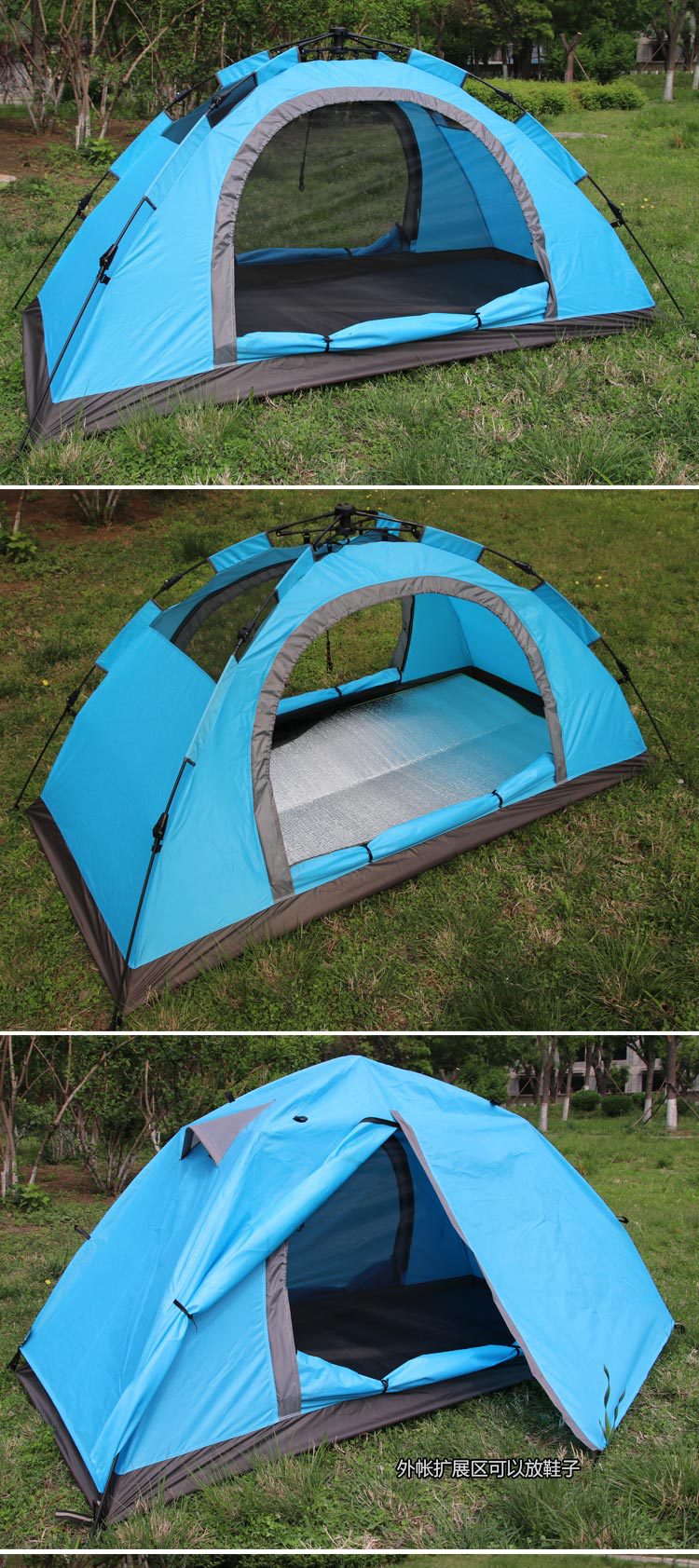 Cheap Goat Tents Folding Tent Ultralight Waterproof Tents Camping Equipment Automatic Travel Outdoor One