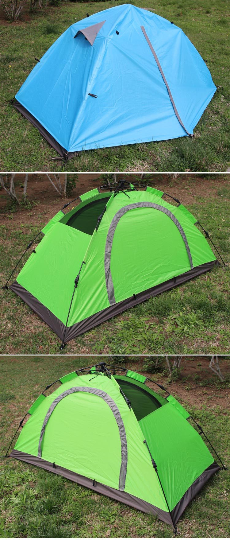Cheap Goat Tents Folding Tent Ultralight Waterproof Tents Camping Equipment Automatic Travel Outdoor One