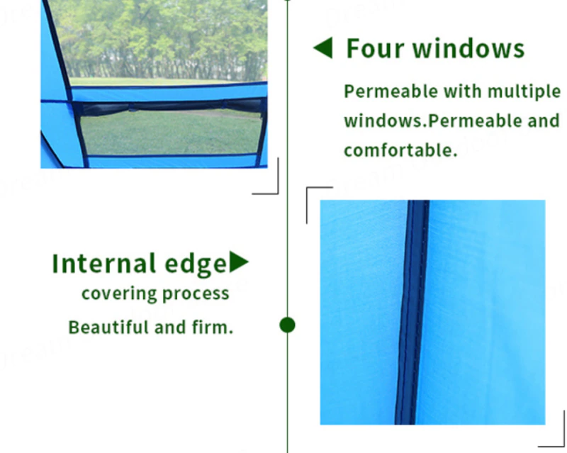 Cheap Goat Tents Huilingyang Throw Tent Outdoor Automatic Tents Throwing Pop Up Waterproof Camping Hiking Tent Waterproof Large Family Tents
