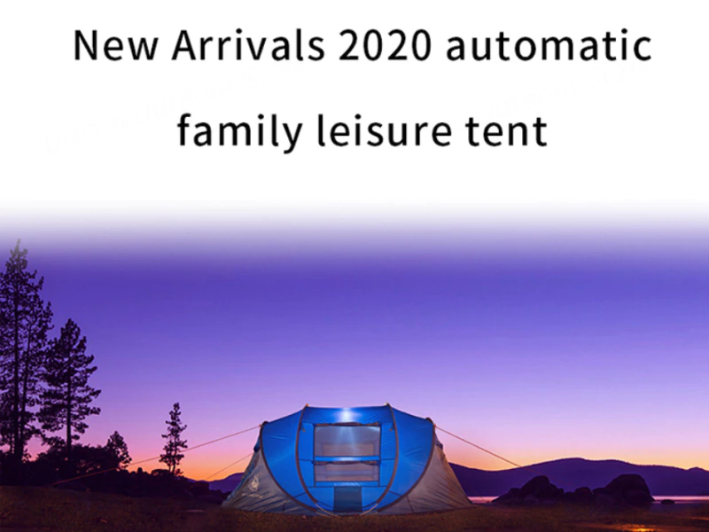 Cheap Goat Tents Huilingyang Throw Tent Outdoor Automatic Tents Throwing Pop Up Waterproof Camping Hiking Tent Waterproof Large Family Tents