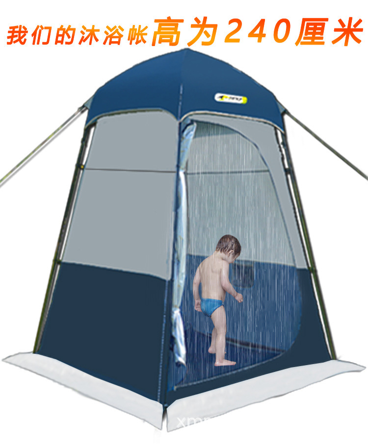 Cheap Goat Tents Large Size High Quality Outdoor Strong Shower Tent Toilet Dressing Changing Room Beach Tour Outside Movable Wc Fishing Sunshade