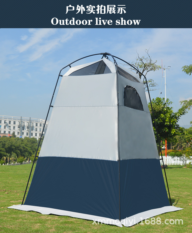 Cheap Goat Tents Large Size High Quality Outdoor Strong Shower Tent Toilet Dressing Changing Room Beach Tour Outside Movable Wc Fishing Sunshade