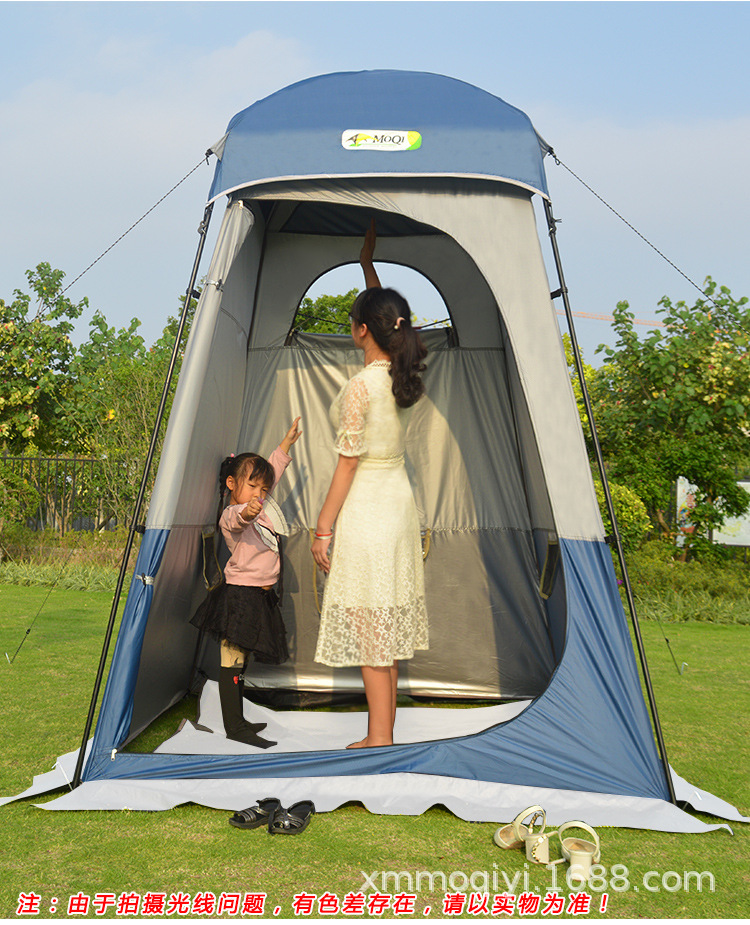 Cheap Goat Tents Large Size High Quality Outdoor Strong Shower Tent Toilet Dressing Changing Room Beach Tour Outside Movable Wc Fishing Sunshade