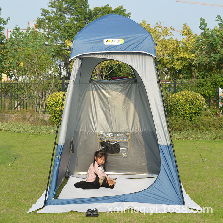 Cheap Goat Tents Large Size High Quality Outdoor Strong Shower Tent Toilet Dressing Changing Room Beach Tour Outside Movable Wc Fishing Sunshade