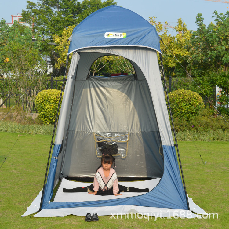 Cheap Goat Tents Large Size High Quality Outdoor Strong Shower Tent Toilet Dressing Changing Room Beach Tour Outside Movable Wc Fishing Sunshade
