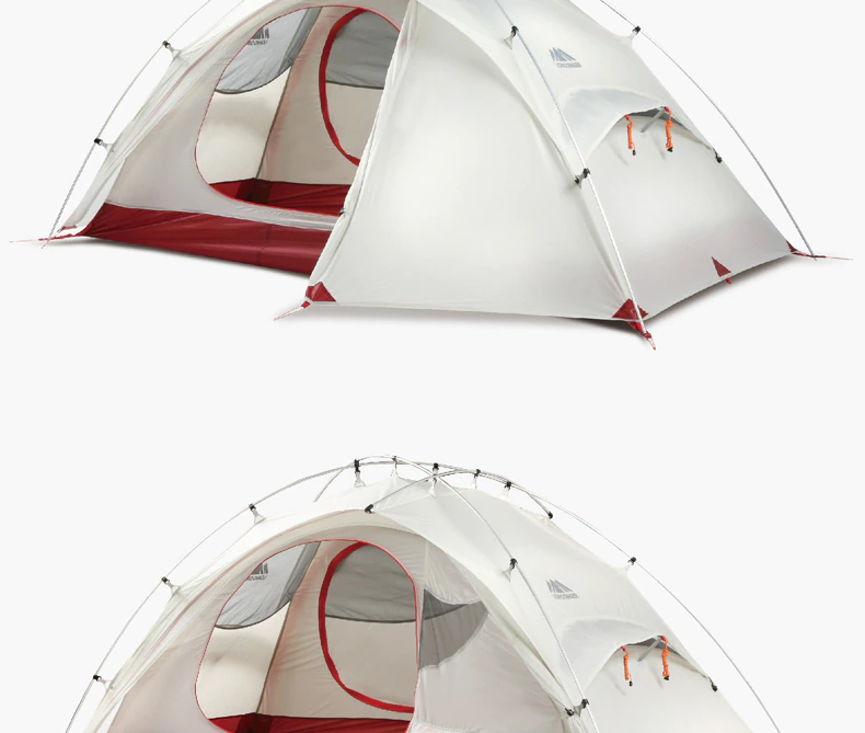 Cheap Goat Tents Longsinger G6 Silicon Ultra Light Double Deck Outdoor Camping Climbing Ten