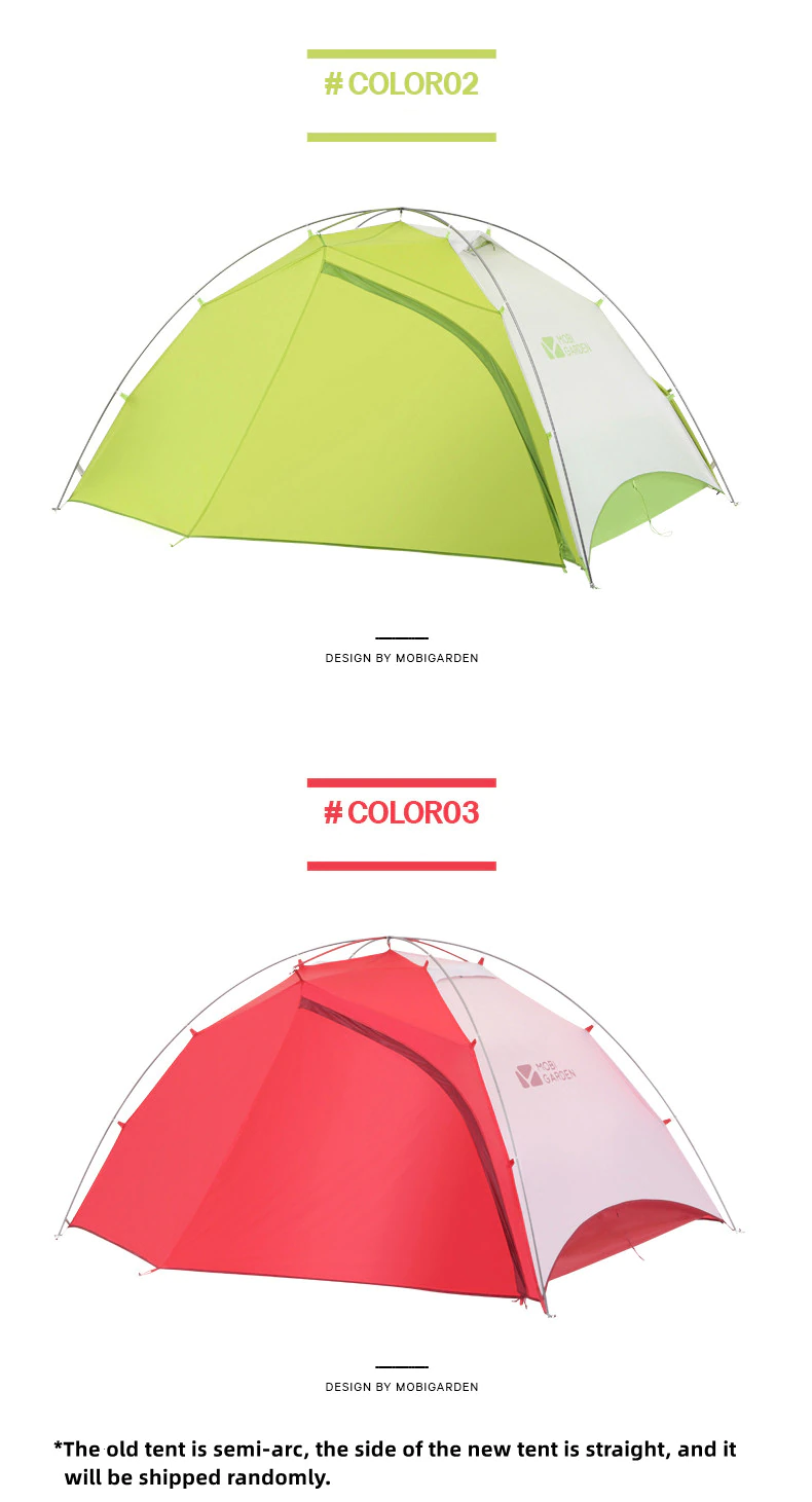 Cheap Goat Tents Mobi Garden Nature Hike Outdoor Camping Tent Travel Rain And Wind Proof Double Ultra Light Outer Bracket Easy To Build Tents