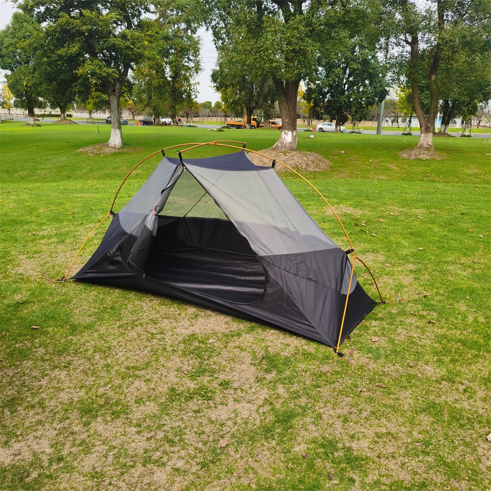 Cheap Goat Tents Mountaincattle Free Standing Ultralight Backpacking 1 Person Waterproof Tent Hiking Camping Gear