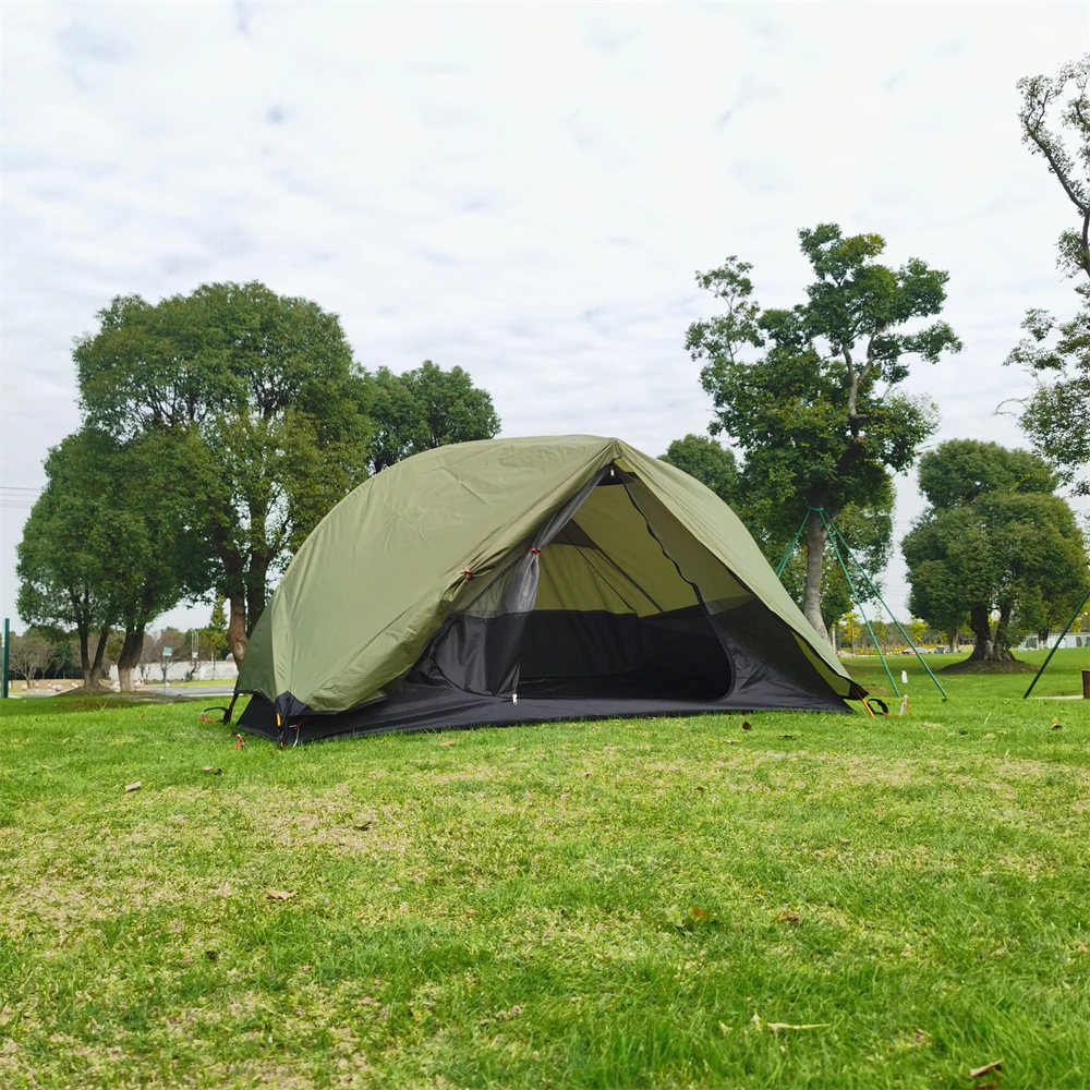 Cheap Goat Tents Mountaincattle Free Standing Ultralight Backpacking 1 Person Waterproof Tent Hiking Camping Gear
