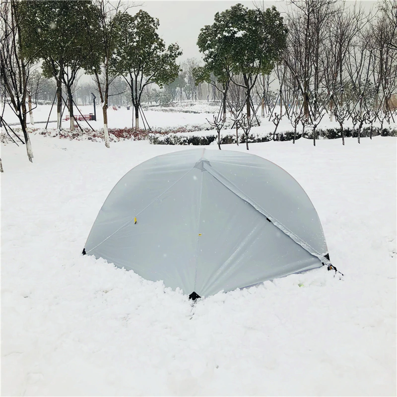 Cheap Goat Tents Mountaincattle Free Standing Ultralight Backpacking 1 Person Waterproof Tent Hiking Camping Gear