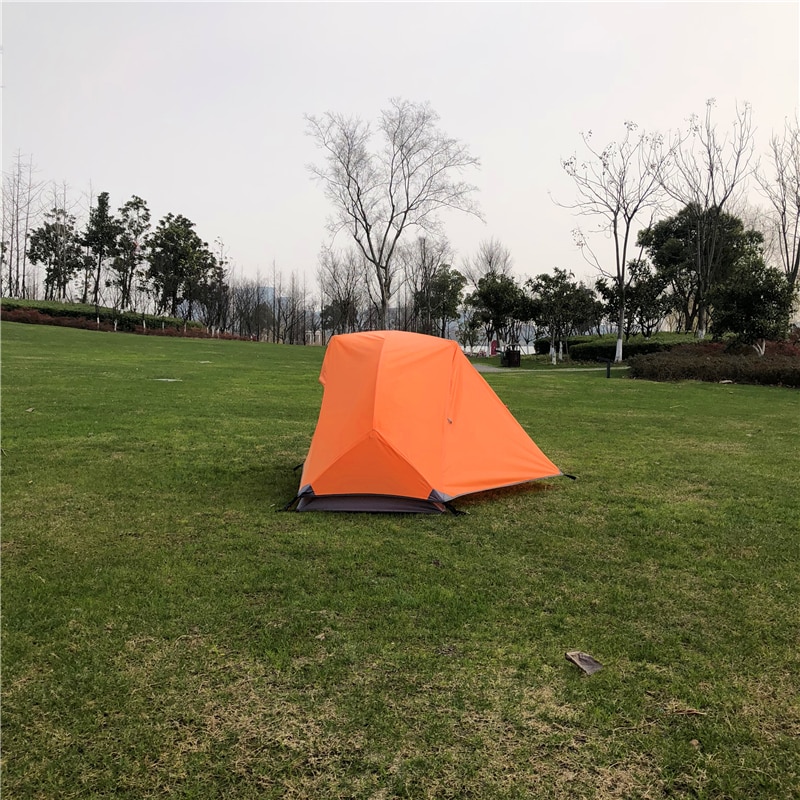 Cheap Goat Tents Mountaincattle Free Standing Ultralight Backpacking 1 Person Waterproof Tent Hiking Camping Gear