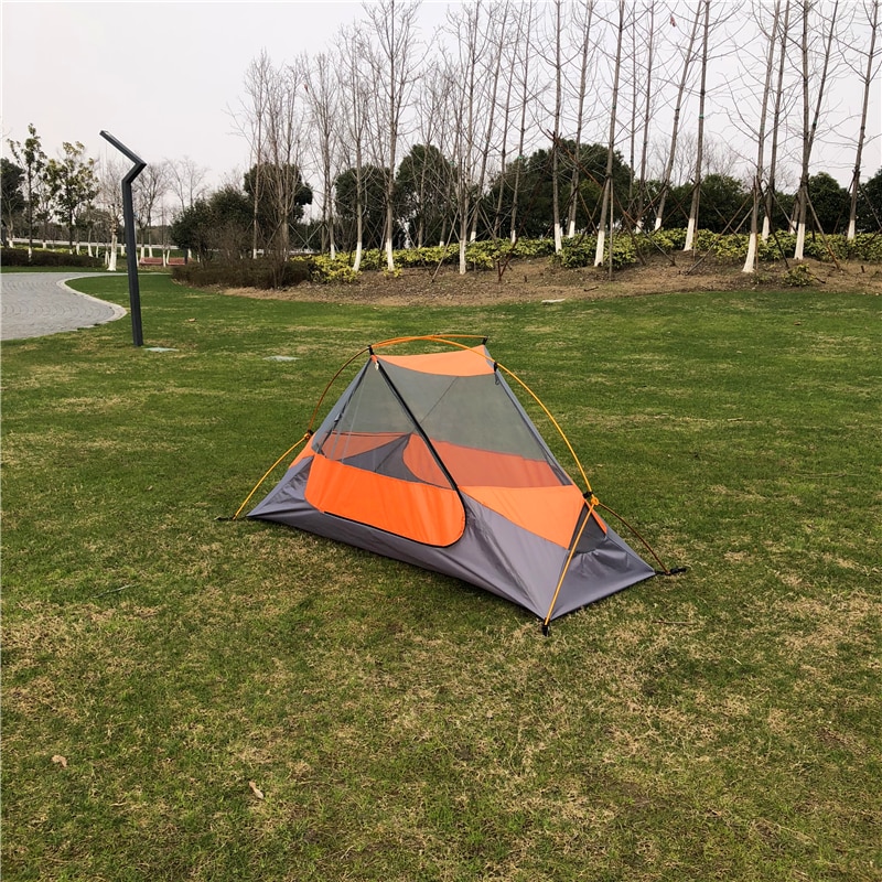 Cheap Goat Tents Mountaincattle Free Standing Ultralight Backpacking 1 Person Waterproof Tent Hiking Camping Gear