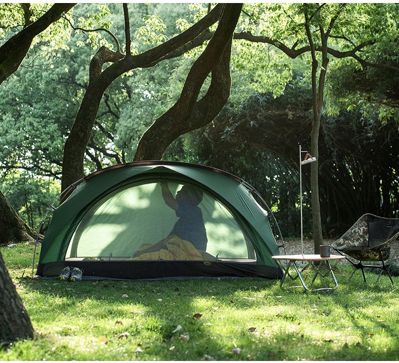 Cheap Goat Tents Narurehike Ultralight 2 People Outdoor Camping Tents Silicone Coating Single Layer Hiking Tents Waterproof Pu4000 Bear