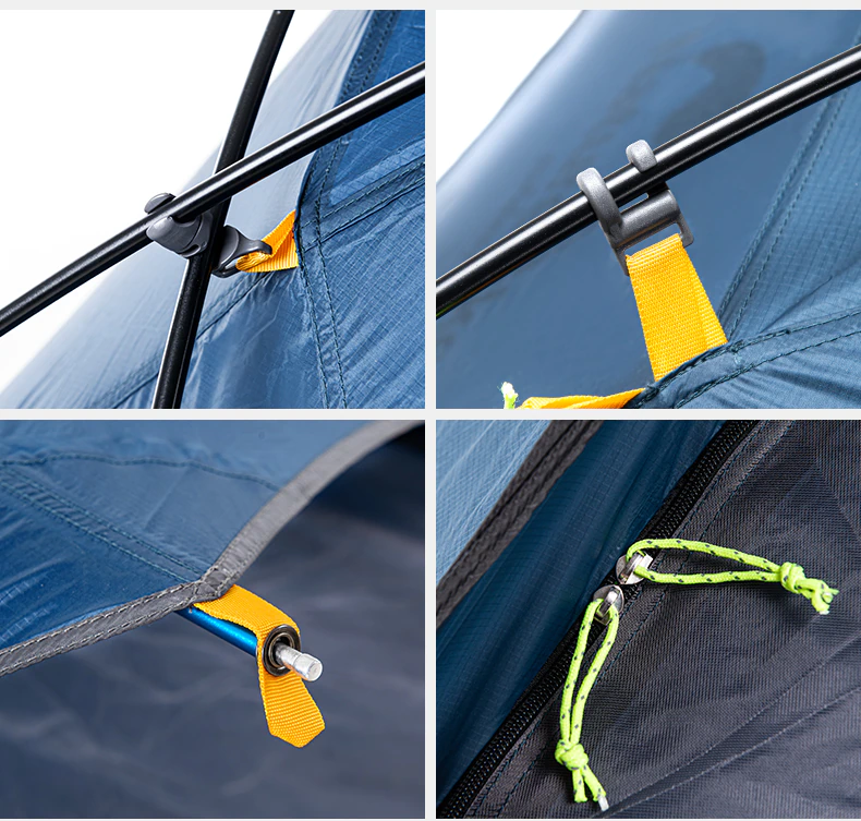 Cheap Goat Tents Narurehike Ultralight 2 People Outdoor Camping Tents Silicone Coating Single Layer Hiking Tents Waterproof Pu4000 Bear
