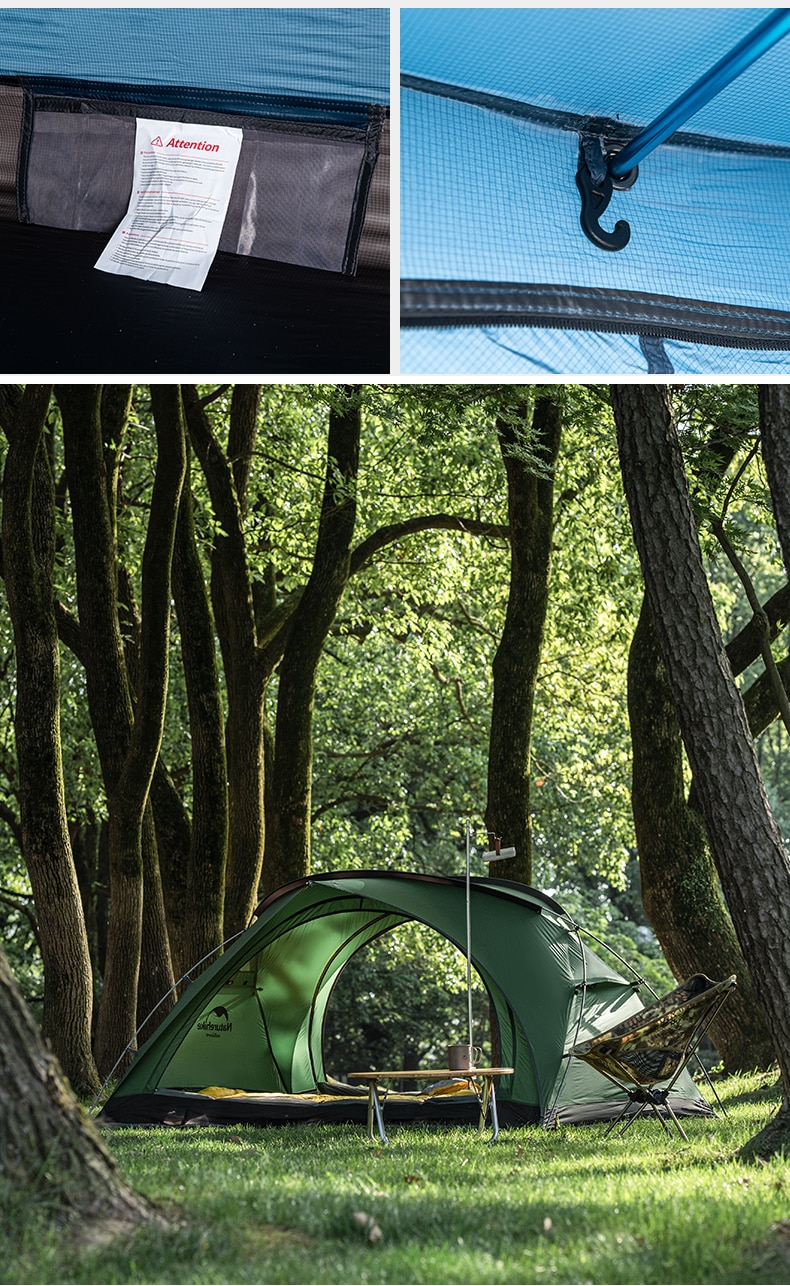 Cheap Goat Tents Narurehike Ultralight 2 People Outdoor Camping Tents Silicone Coating Single Layer Hiking Tents Waterproof Pu4000 Bear