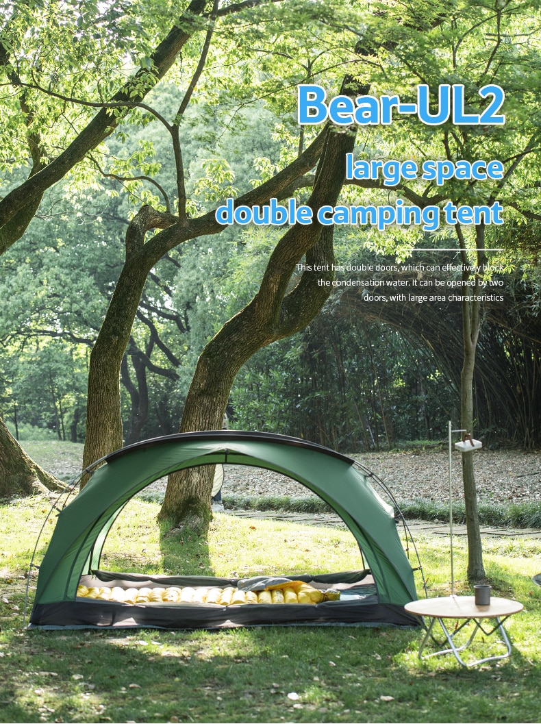 Cheap Goat Tents Narurehike Ultralight 2 People Outdoor Camping Tents Silicone Coating Single Layer Hiking Tents Waterproof Pu4000 Bear