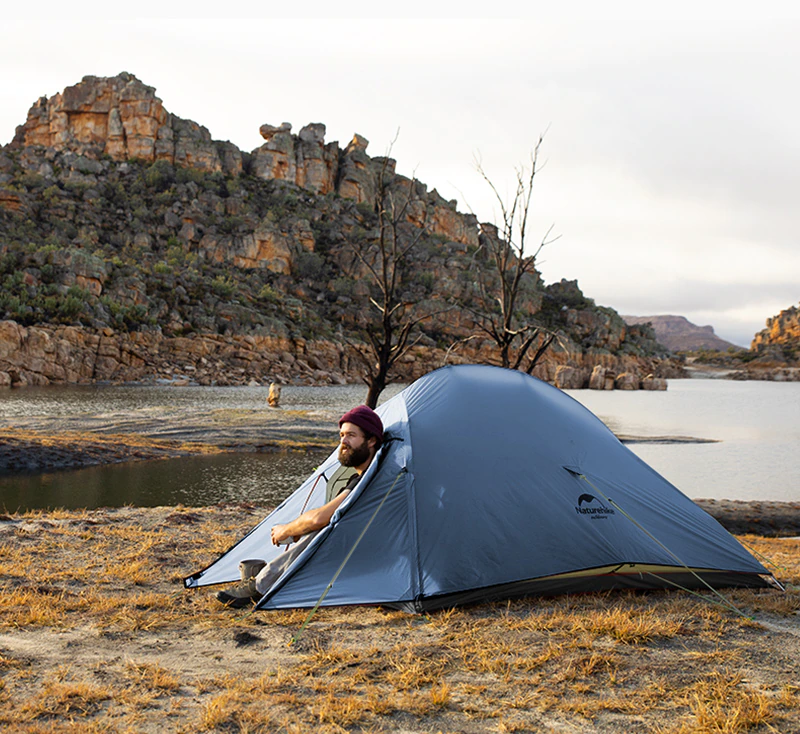 Cheap Goat Tents  New Cloud Up Camping Tent Ultralight Waterproof 2 Person Tent Outdoor Travel Hiking 1 Person Beach Backpacking Tent