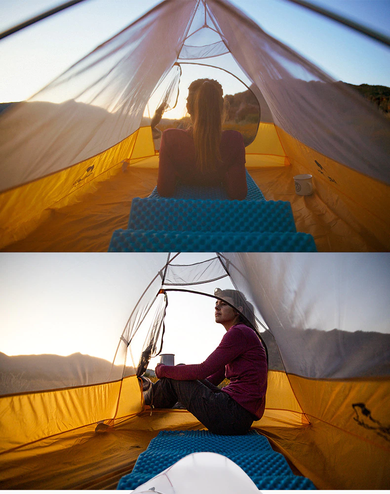 Cheap Goat Tents  New Upgrade Cloud Up 2 Ultralight Tent 10d Nylon Silicone Portable Self Standing Outdoor Camping Tents With Free Mat
