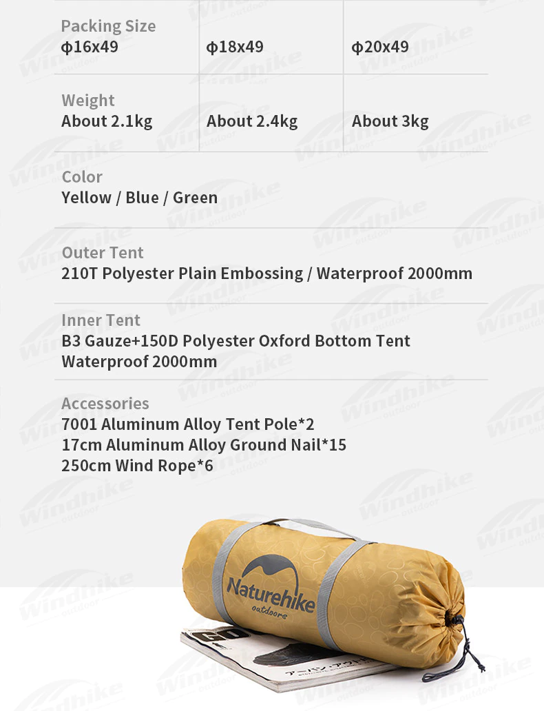 Cheap Goat Tents  P Series Camping Tent Ultralight 2