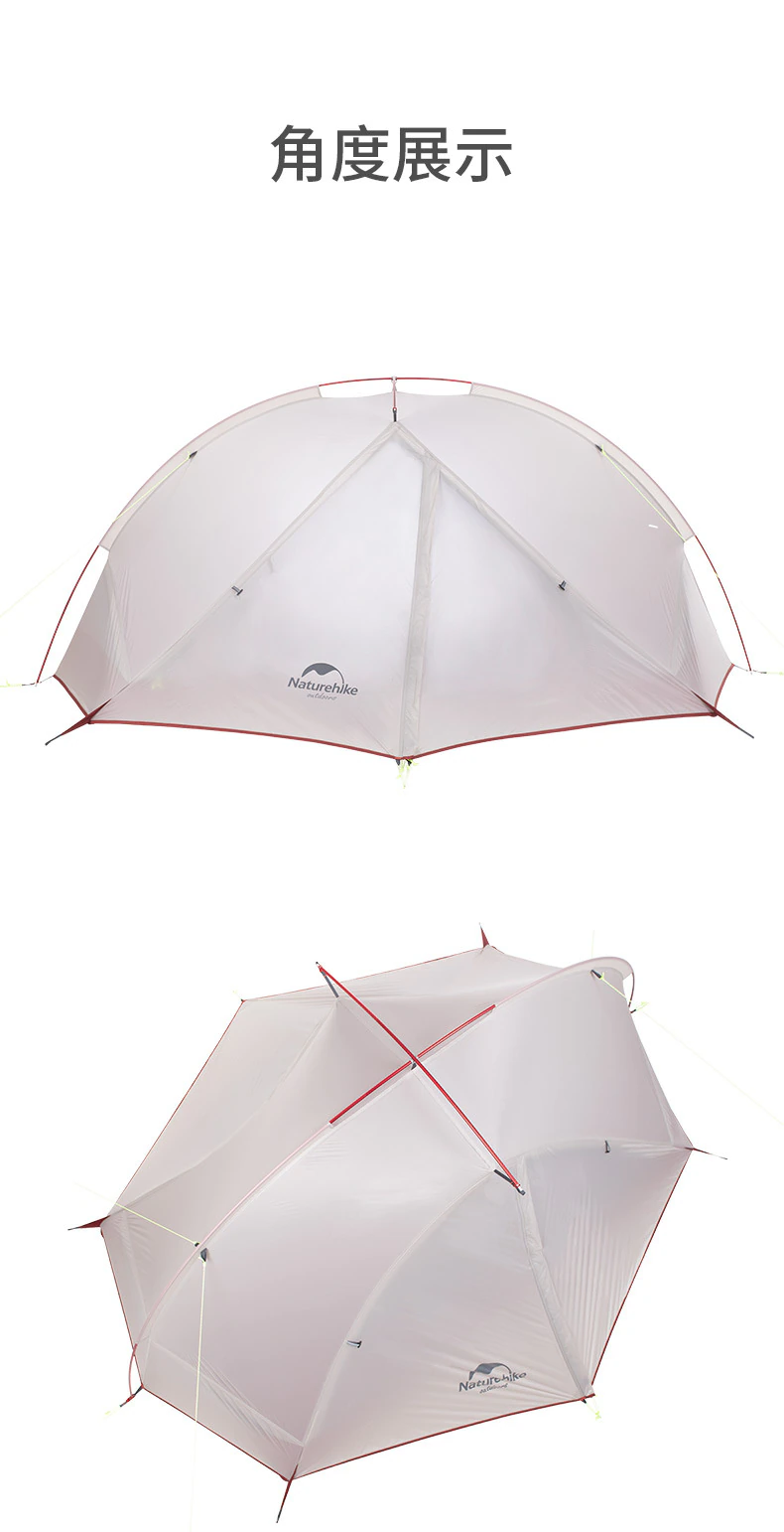 Cheap Goat Tents  Tagar Double Tent Outdoor Camp Single Pole Double Tent Waterproof And Lightweight Tent 20d Professional Hiking Tent