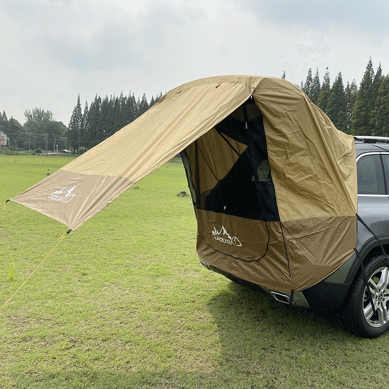 Cheap Goat Tents Outdoor Camping Car Trunk Tent Sunshade Rainproof Rear Tent Simple Motorhome For Self