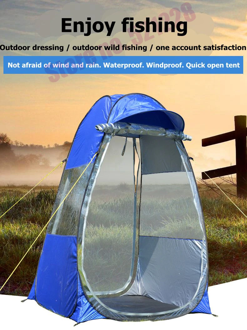 Cheap Goat Tents Pop Up Automatic Portable Spectator Watching Game Moving Beach Wash Room Fishing Privacy Wc Waching Bird Outdoor Camping Tent