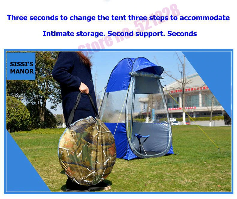 Cheap Goat Tents Pop Up Automatic Portable Spectator Watching Game Moving Beach Wash Room Fishing Privacy Wc Waching Bird Outdoor Camping Tent