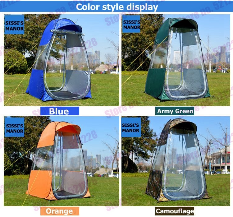 Cheap Goat Tents Pop Up Automatic Portable Spectator Watching Game Moving Beach Wash Room Fishing Privacy Wc Waching Bird Outdoor Camping Tent