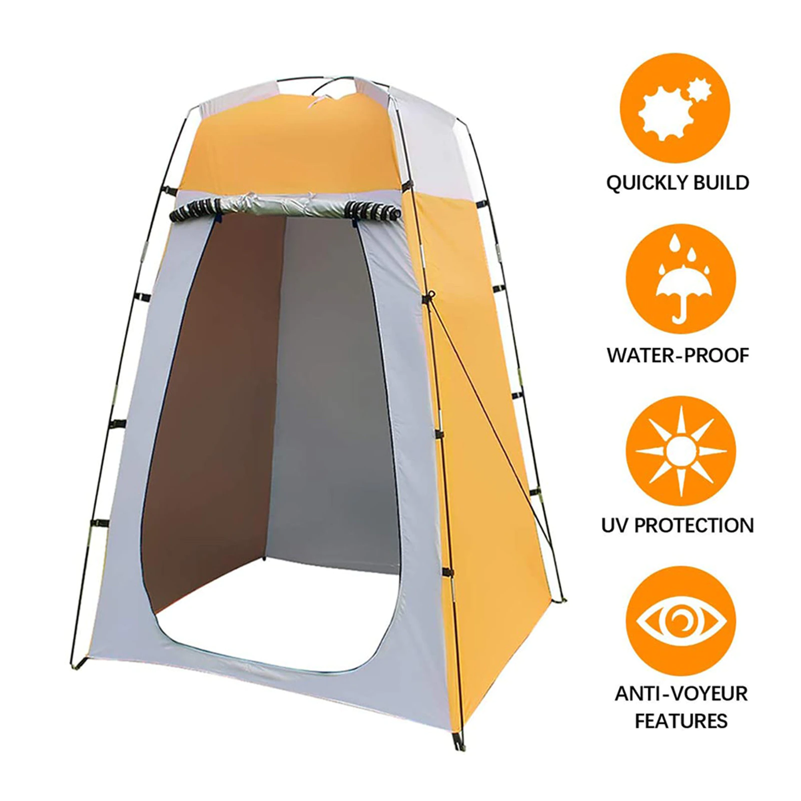 Cheap Goat Tents Portabele Privacy Shower Tent New Ultralight Tents Removable Dressing For Outdoors Beach Camping Travelling Bathing Accessories
