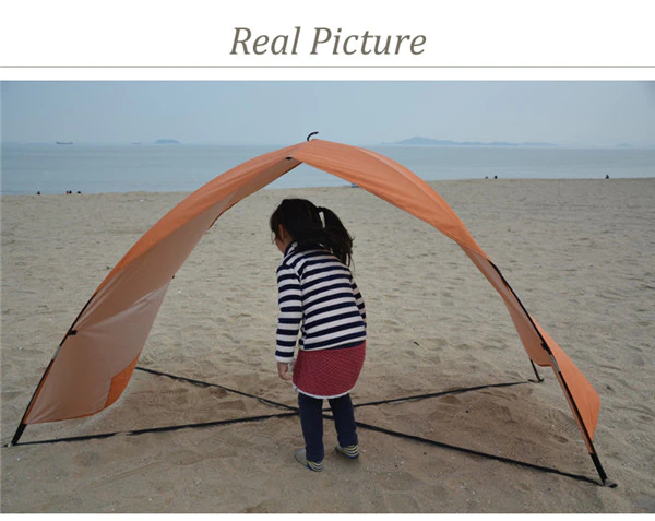Cheap Goat Tents Portable Beach Tent Cabana Sun Shade Canopy Fishing Shelter Tents Awning Sunshade Strandtent Summer Uv Beach Umbrella Tent