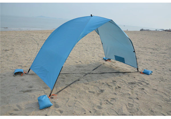 Cheap Goat Tents Portable Beach Tent Cabana Sun Shade Canopy Fishing Shelter Tents Awning Sunshade Strandtent Summer Uv Beach Umbrella Tent