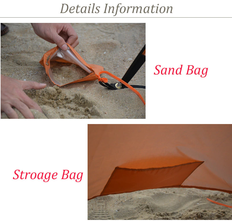 Cheap Goat Tents Portable Beach Tent Cabana Sun Shade Canopy Fishing Shelter Tents Awning Sunshade Strandtent Summer Uv Beach Umbrella Tent
