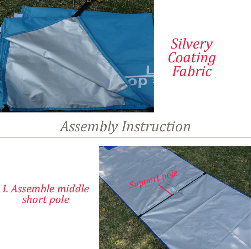 Cheap Goat Tents Portable Beach Tent Cabana Sun Shade Canopy Fishing Shelter Tents Awning Sunshade Strandtent Summer Uv Beach Umbrella Tent