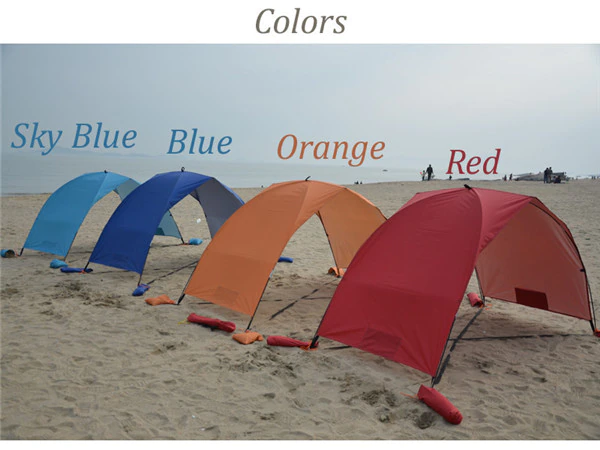 Cheap Goat Tents Portable Beach Tent Cabana Sun Shade Canopy Fishing Shelter Tents Awning Sunshade Strandtent Summer Uv Beach Umbrella Tent