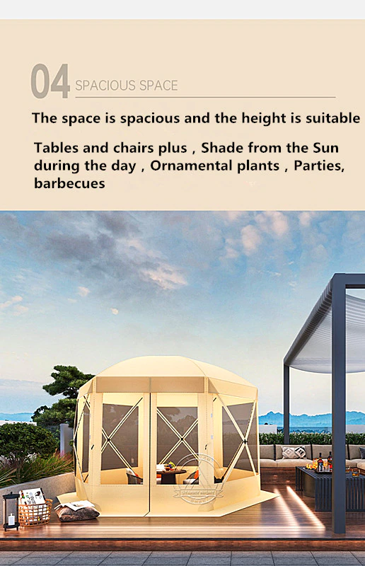 Cheap Goat Tents Portable Folding Mesh Tent Outdoor Free Canopy Mosquito Proof Camping Thickened Explosion