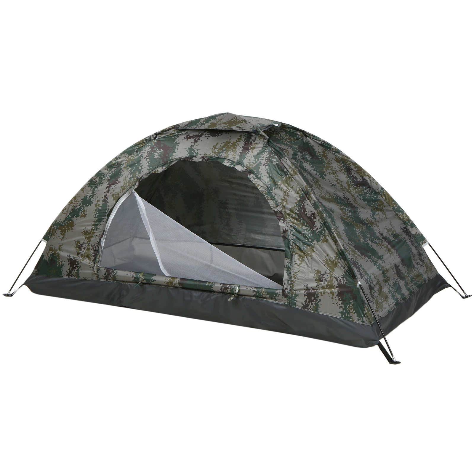 Cheap Goat Tents Summer Portable 2 People Tent Outdoor Travel Camping Tent For Outdoor Camping Hiking Fishing Easy Install Tent With Carry Bag