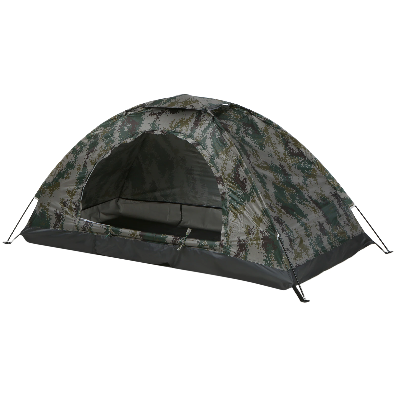 Cheap Goat Tents Summer Portable 2 People Tent Outdoor Travel Camping Tent For Outdoor Camping Hiking Fishing Easy Install Tent With Carry Bag
